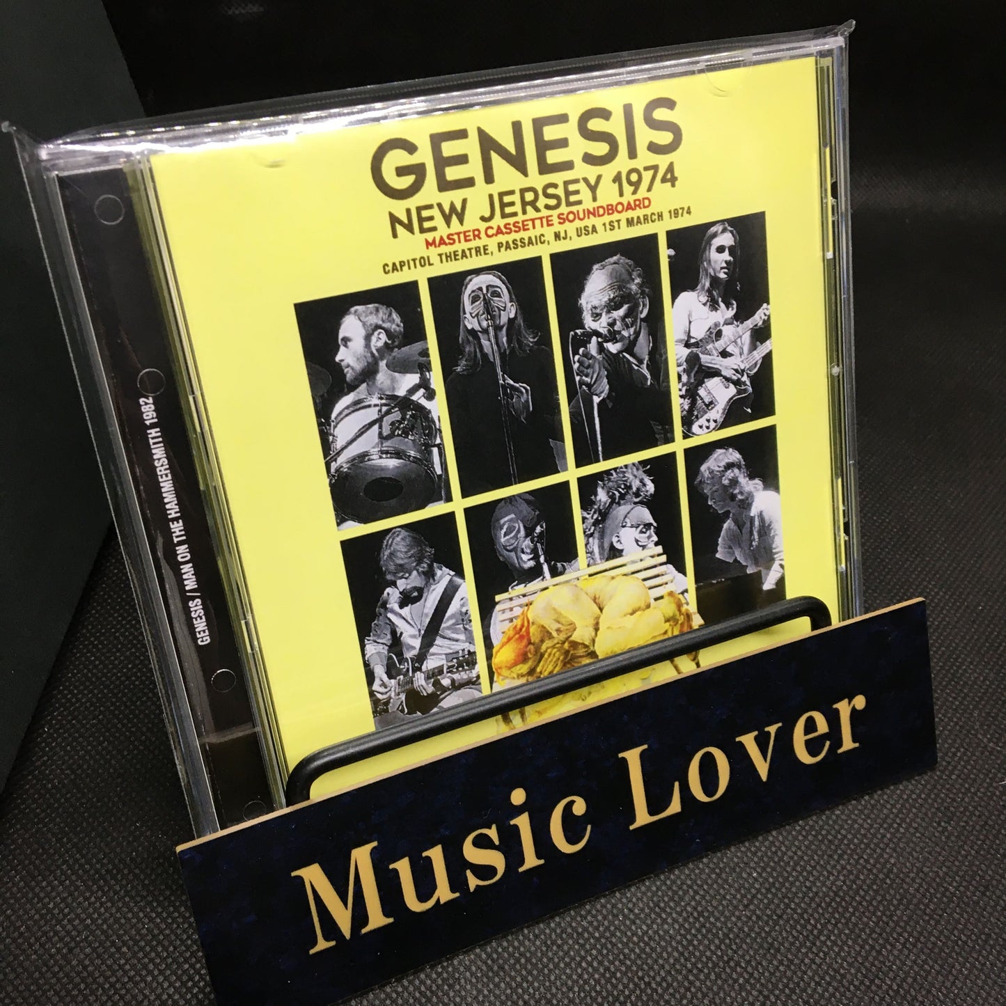 GENESIS / NEW JERSEY 1974 MASTER CASSETTE SOUNDBOARD STEREO SOUNDBOARD (1CDR)