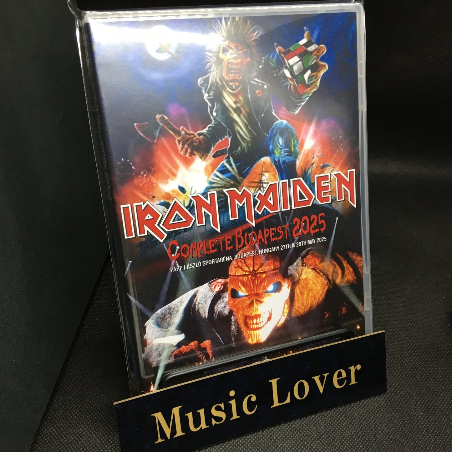 IRON MAIDEN / COMPLETE BUDAPEST 2025 (2DVDR)