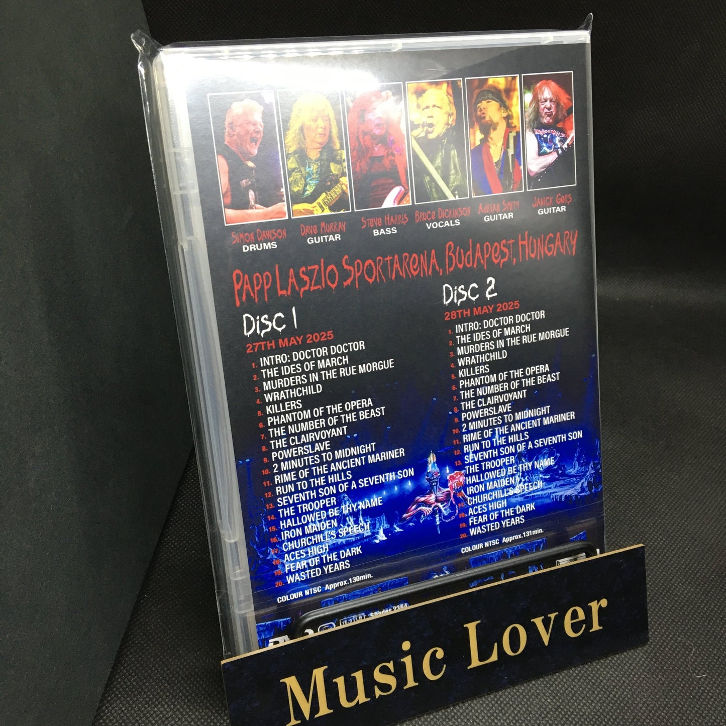 IRON MAIDEN / COMPLETE BUDAPEST 2025 (2DVDR)