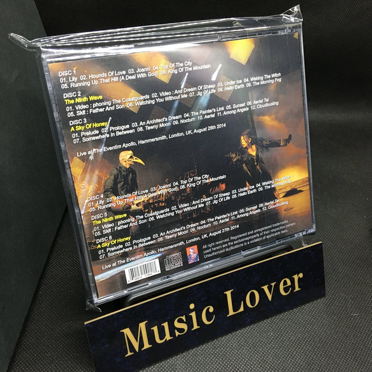 KATE BUSH / BEFORE THE DAWN FIRST & SECOND SHOW (6CDR)
