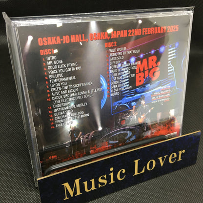 MR.BIG / OSAKA 2025 (2CDR)