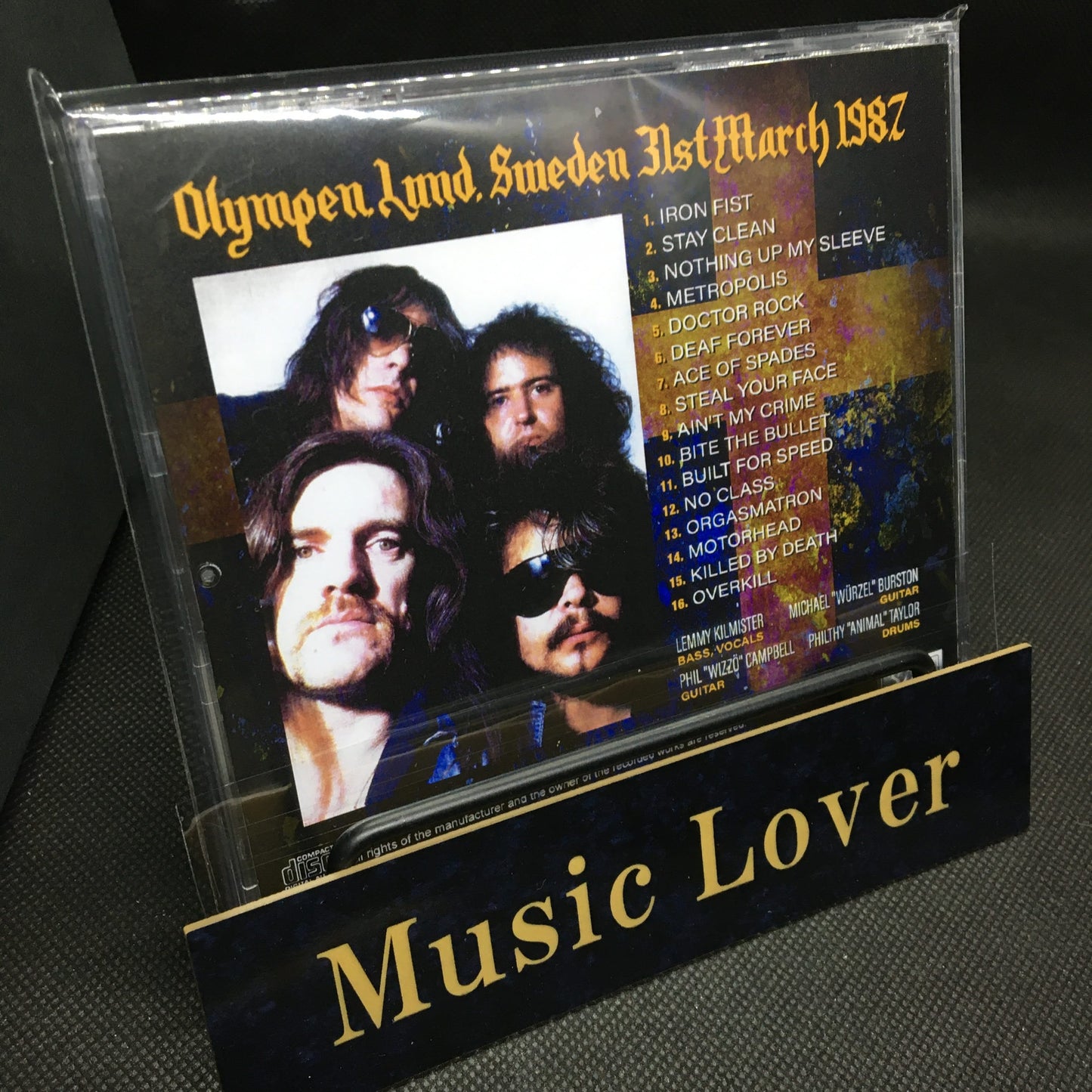 MOTORHEAD / LUND 1987 (1CDR)