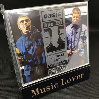 OASIS / LIVE '25 ULTIMATE LIVE COMPILATION Blu-ray 1BDR (PRO-SHOT / 109MIN.) + 2CDR (IEM MATRIX SOUND)
