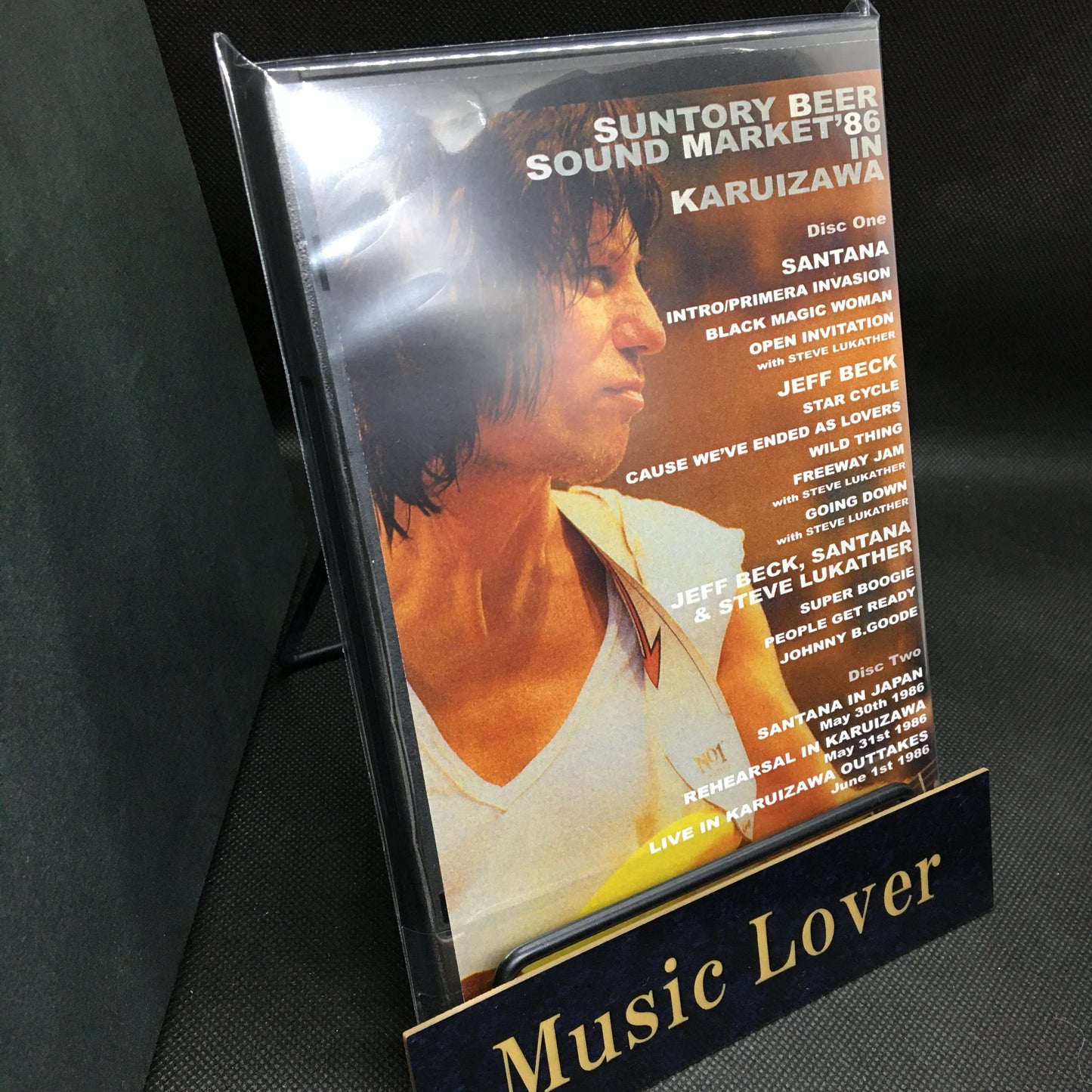 JEFF BECK + Santana + S.Lukather / SUNTORY BEER SOUND MARKET '86 PRO-SHOT (2DVDR)