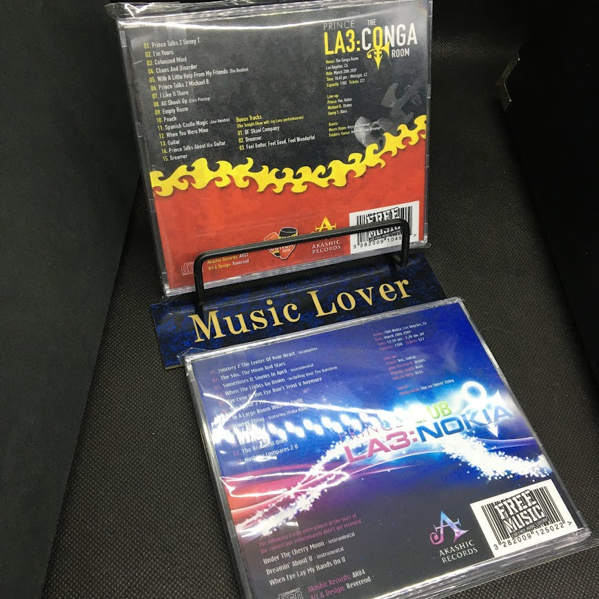 Prince / LA3-The Conga Room (1CDR) + LA3 : Club Nokia (1CDR)