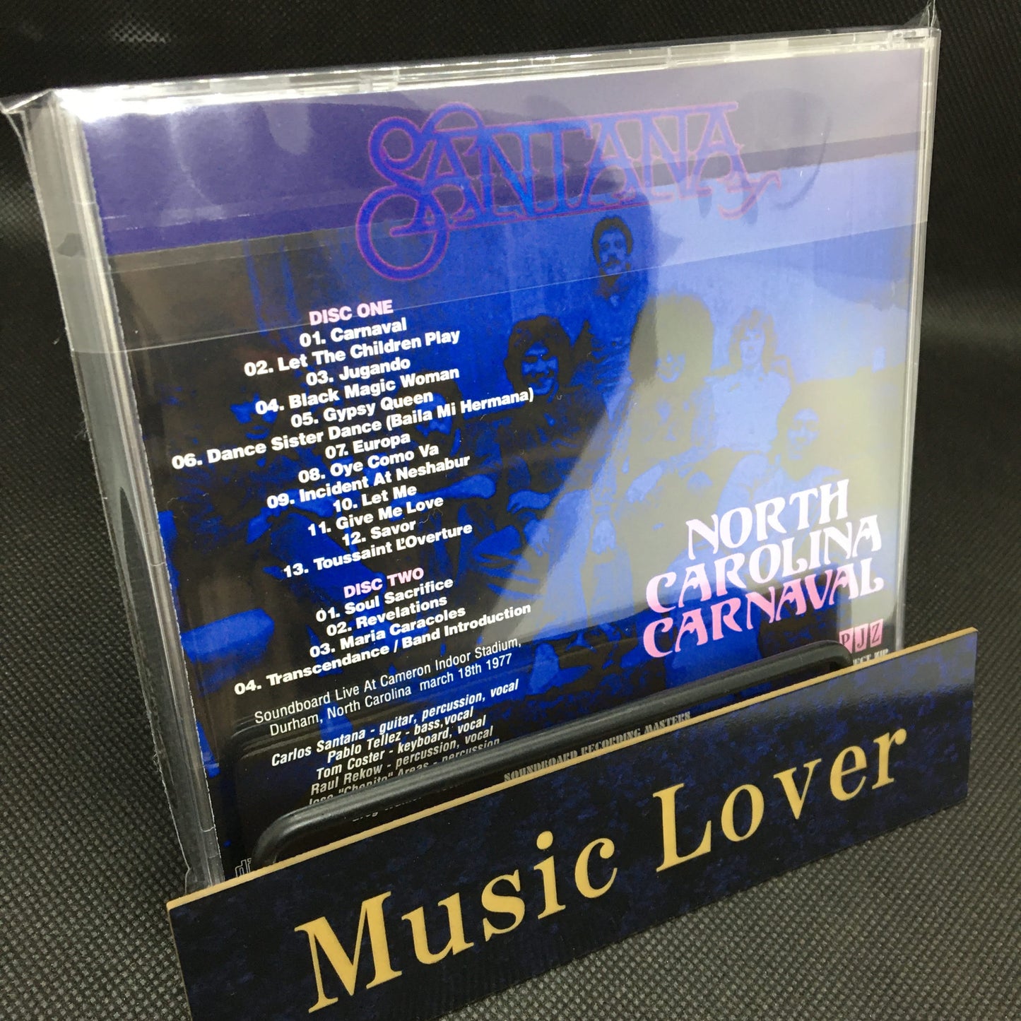 Santana / North Carolina Carnaval (2CDR)