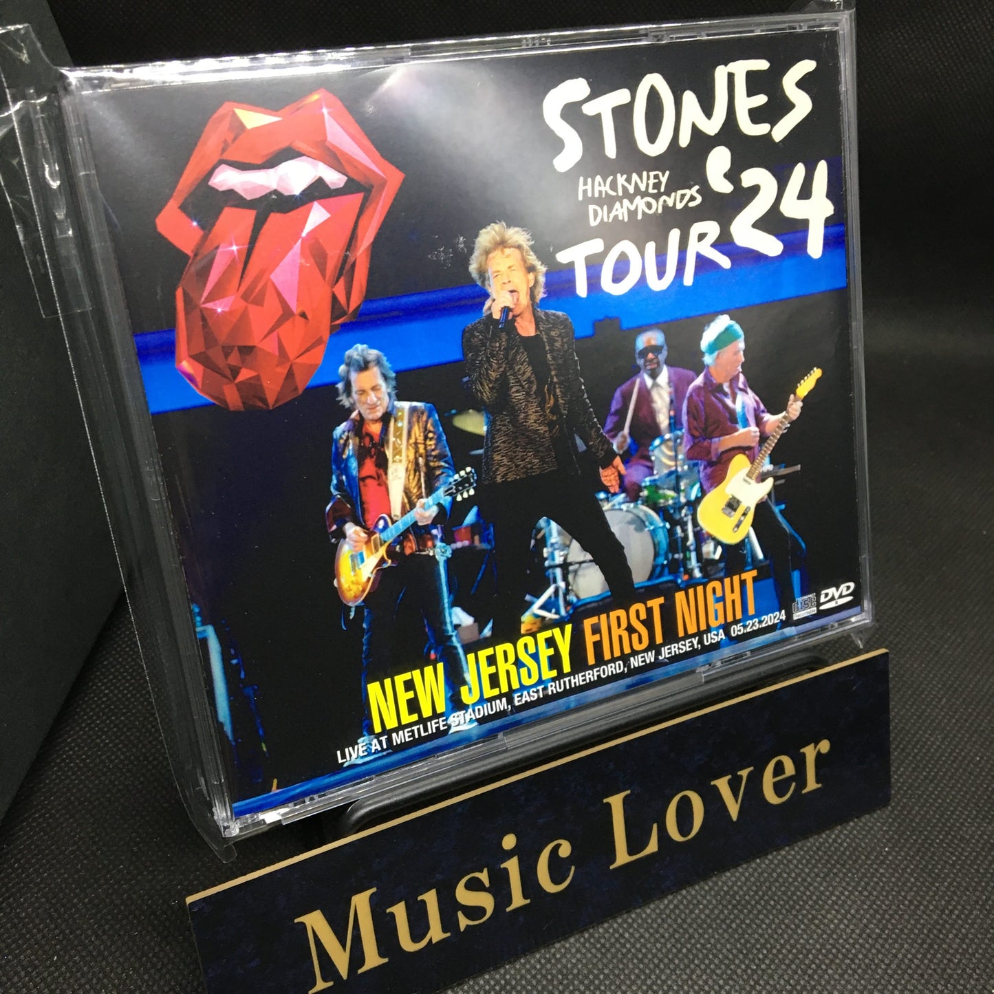 THE ROLLING STONES / NEW JERSEY FIRST NIGHT HACKNEY DIAMONDS TOUR 2024 (2CDR+1CDR)