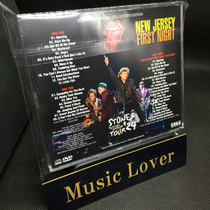 THE ROLLING STONES / NEW JERSEY FIRST NIGHT HACKNEY DAIMONDS TOUR 2024 (2CDR+1CDR)