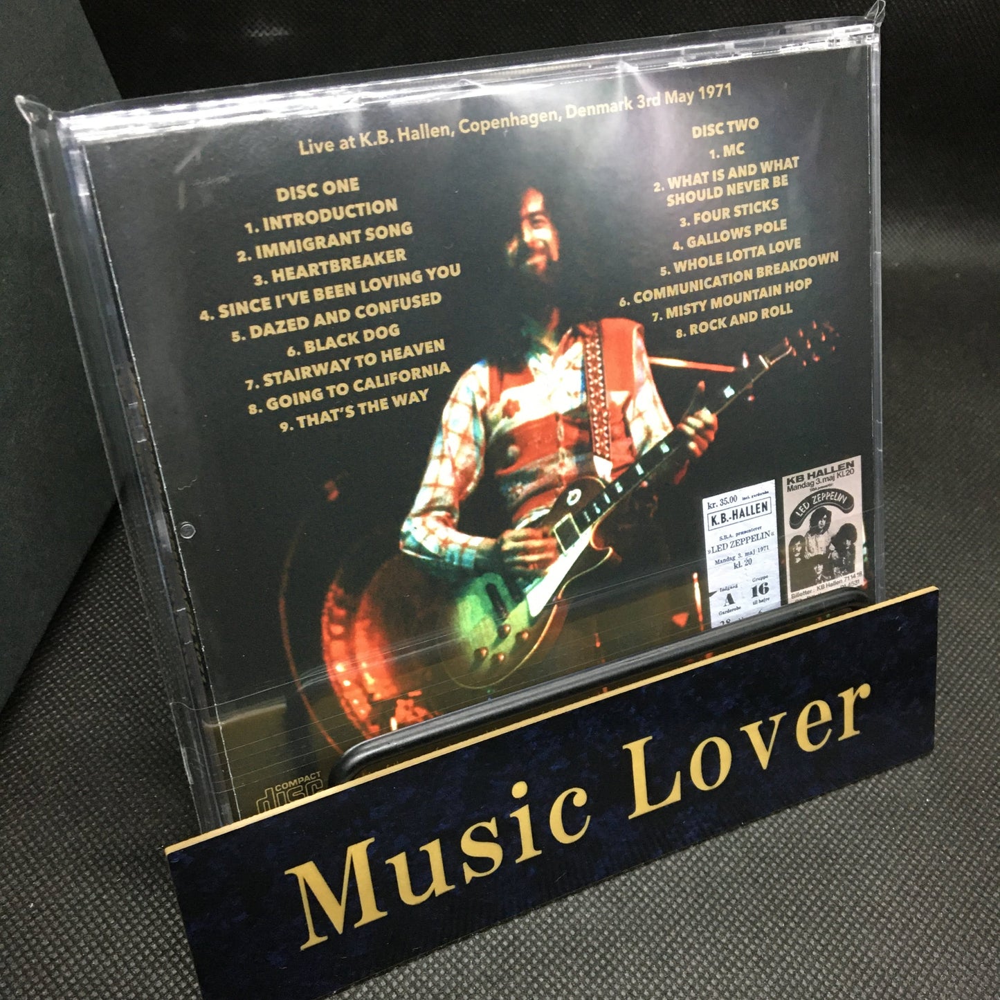 LED ZEPPELIN / COPENHAGEN 1971 with New Artworks & Label Designs (2CD)
