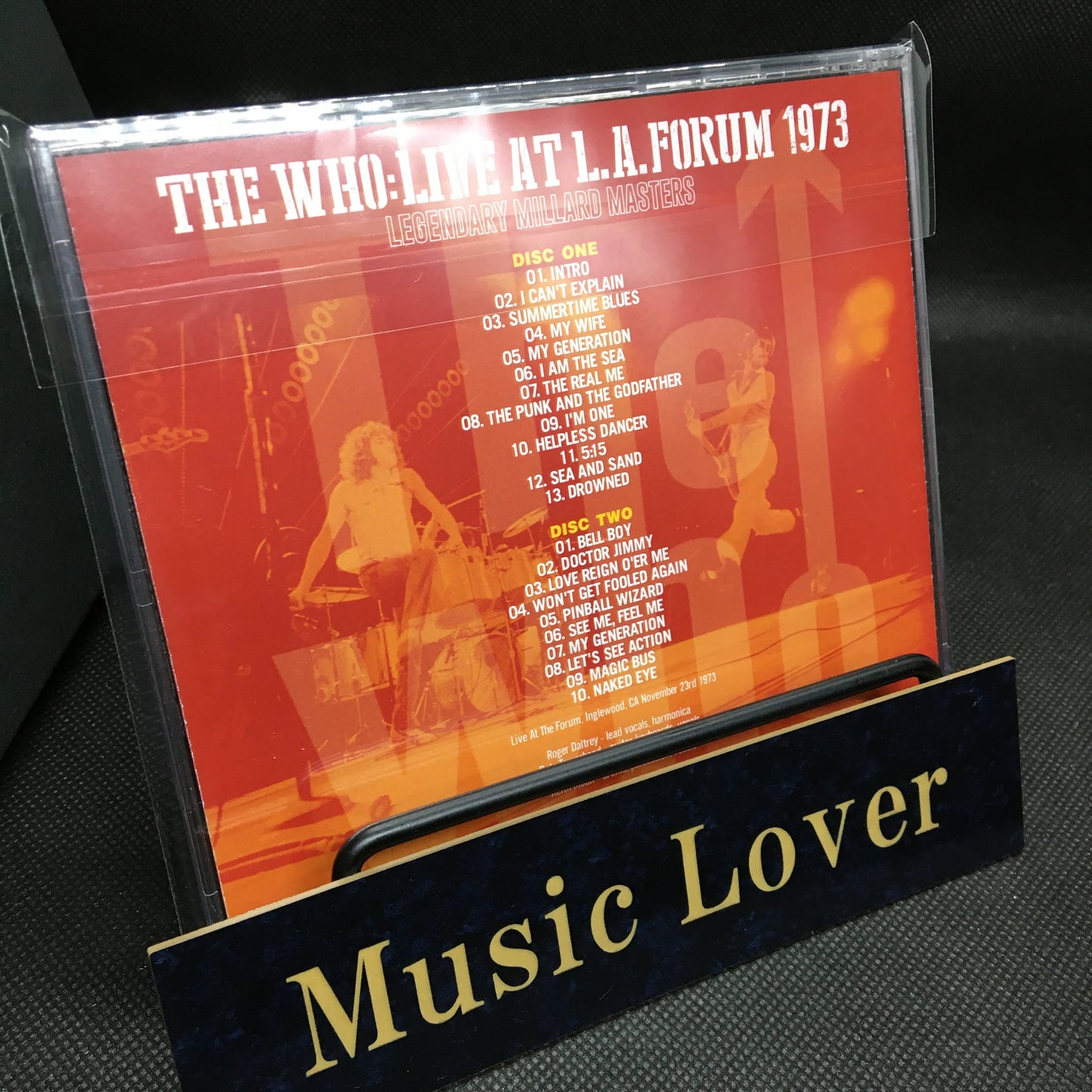 THE WHO / LIVE AT L.A.FORUM 1973 LEGENDARY MILLARD MASTERS (2CDR)