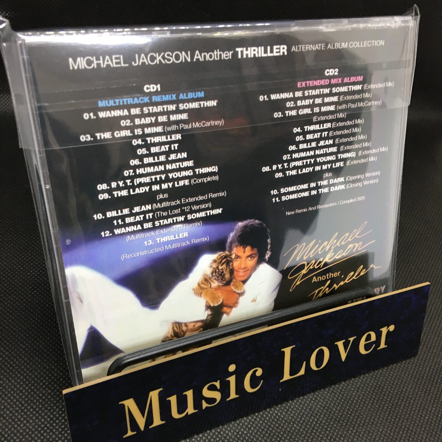 MICHAEL JACKSON / ANOTHER "THRILLER" MULTITRACK REMIX+EXTENDED MIX ALBUM (2CD)