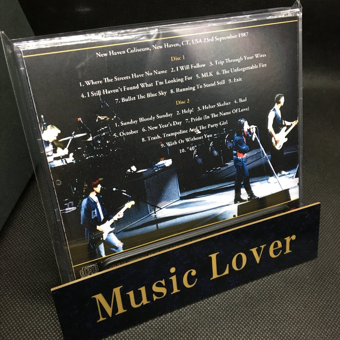 U2 / NEW HAVEN 1987 MASTER TAPES (2CDR)