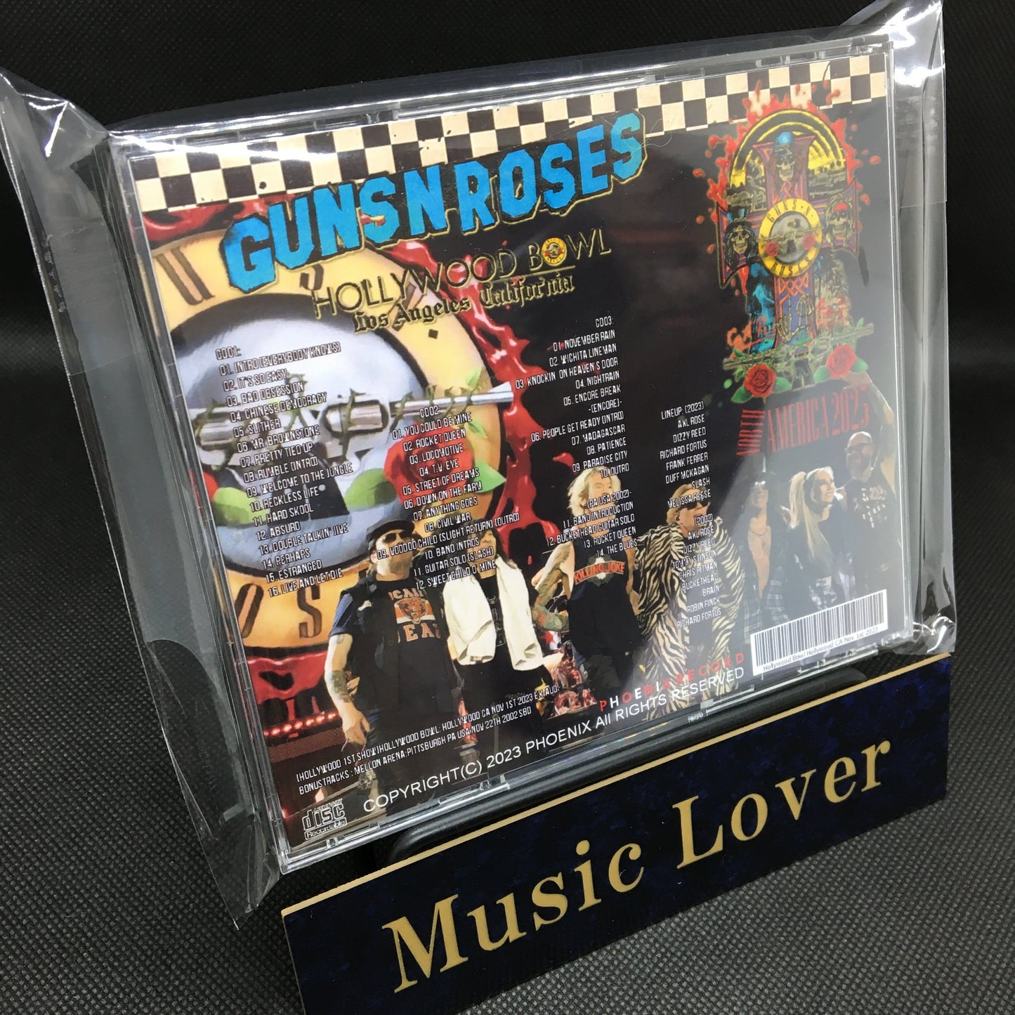 Guns N' Roses / World Tour 2023 Hollywood 1st Show (3CDR)