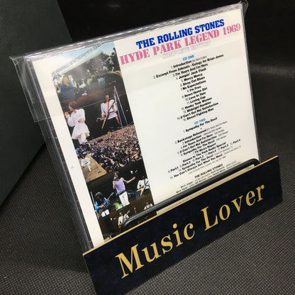 THE ROLLING STONES / HYDE PARK LEGEND 1969 (2CD)