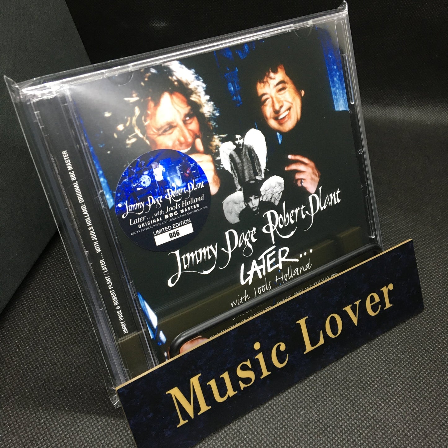 JIMMY PAGE + ROBERT PLANT / LATER WITH JOOLS HOLLAND ORIGINAL BBC MASTER STEREO SOUNDBOARD (2CD)