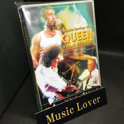 QUEEN + Paul Rodgers / Complete Santiago 2008 (pre-broadcast master) (1DVDR)