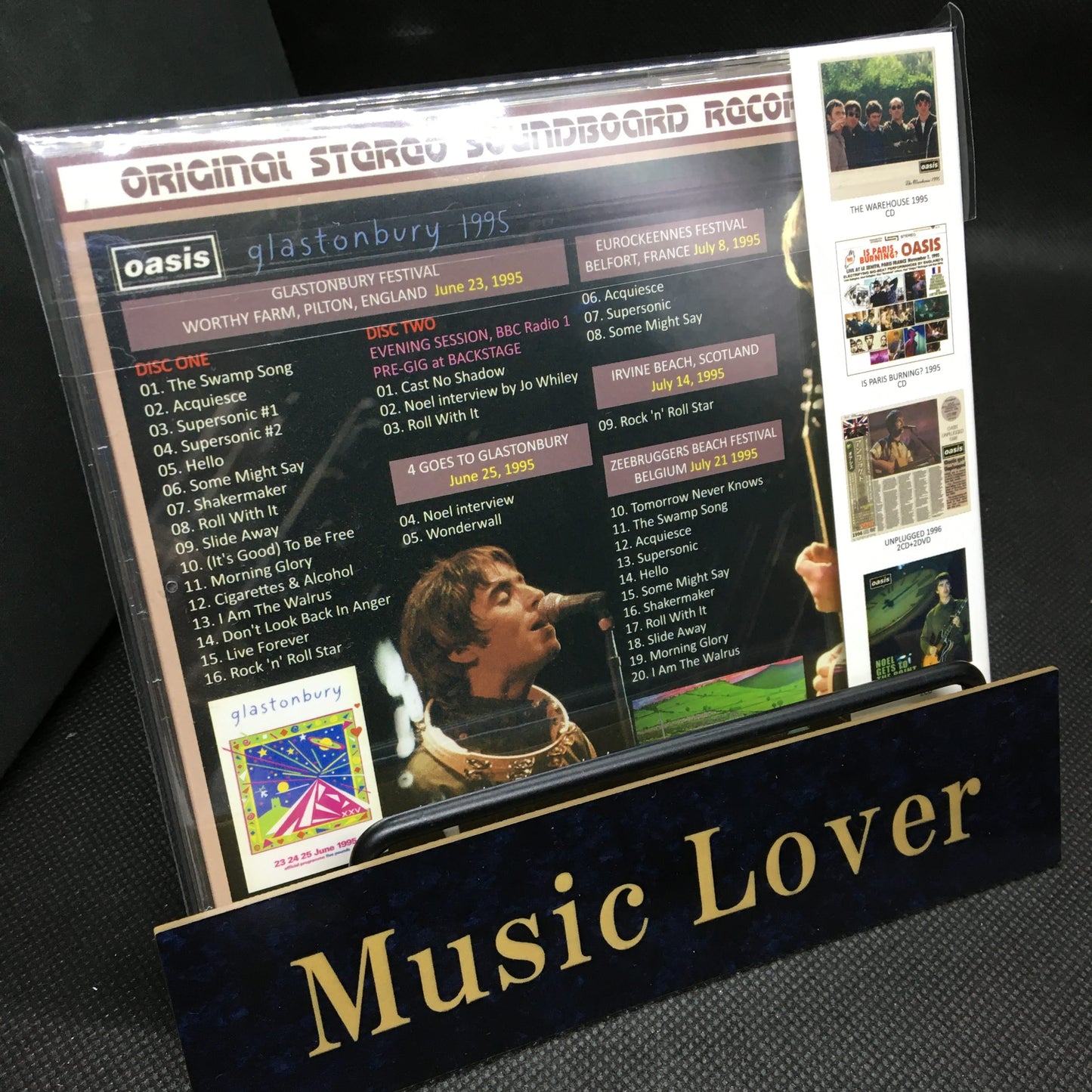 OASIS / GLASTONBURY 1995 (2CD)