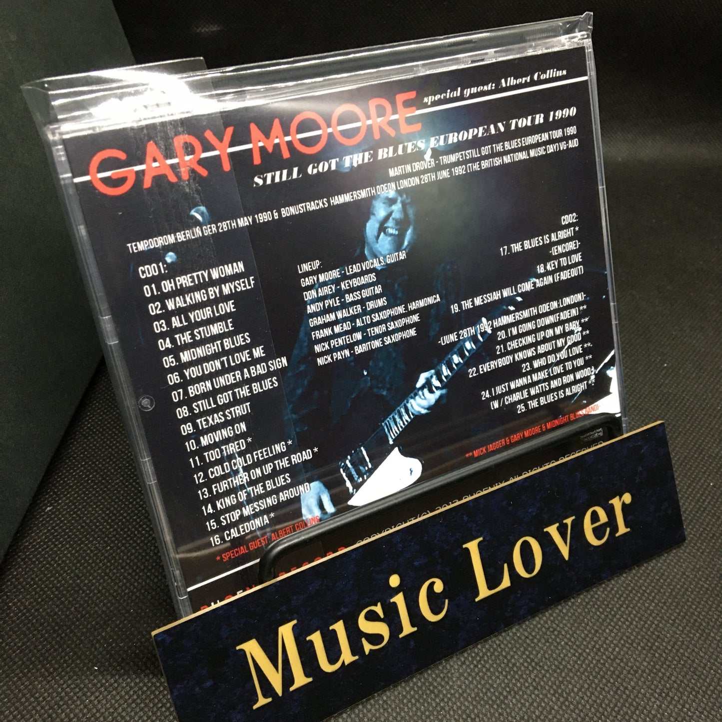 Gary Moore / Still Got the Blues European Tour 1990 Tempodrom (2CDR)