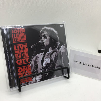 JOHN LENNON / LIVE IN NEW YORK CITY & ONE TO ONE CONCERT JAPANESE LASER DISC EDITION PRO SHOT (2DVDR)