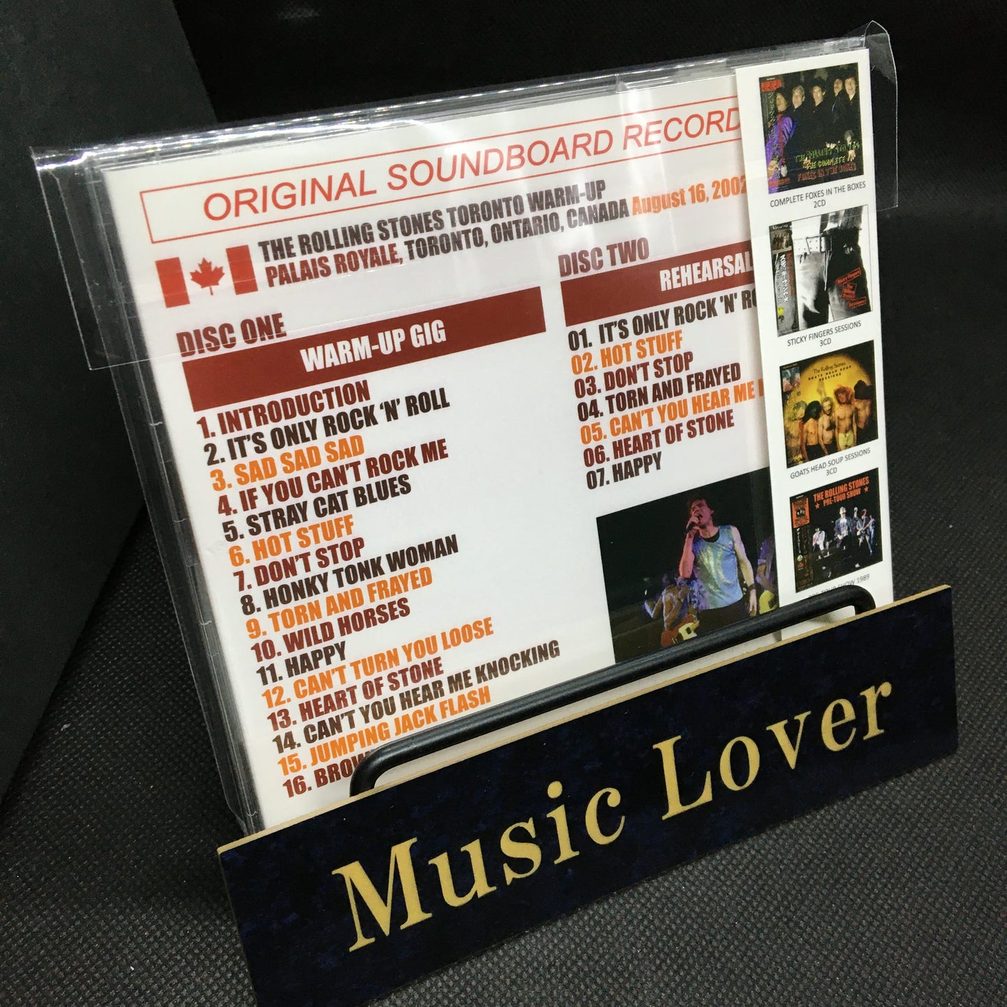 THE ROLLING STONES / 2002 TORONTO WARM-UP (2CD)
