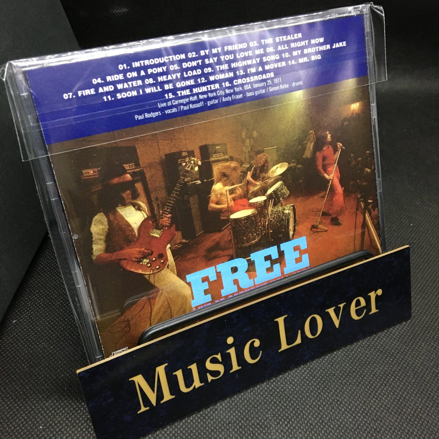 FREE / LIVE AT CARNEGIE HALL 1971 (1CDR)