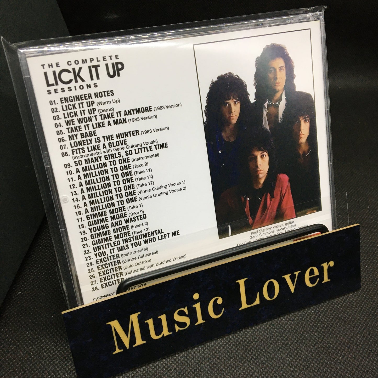 KISS / THE COMPLETE LICK IT UP SESSIONS (1CD)