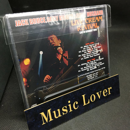 JACK BRUCE, GARY MOORE & GARY HUSBAND / LIVE CREAM REVIVAL (2CDR)