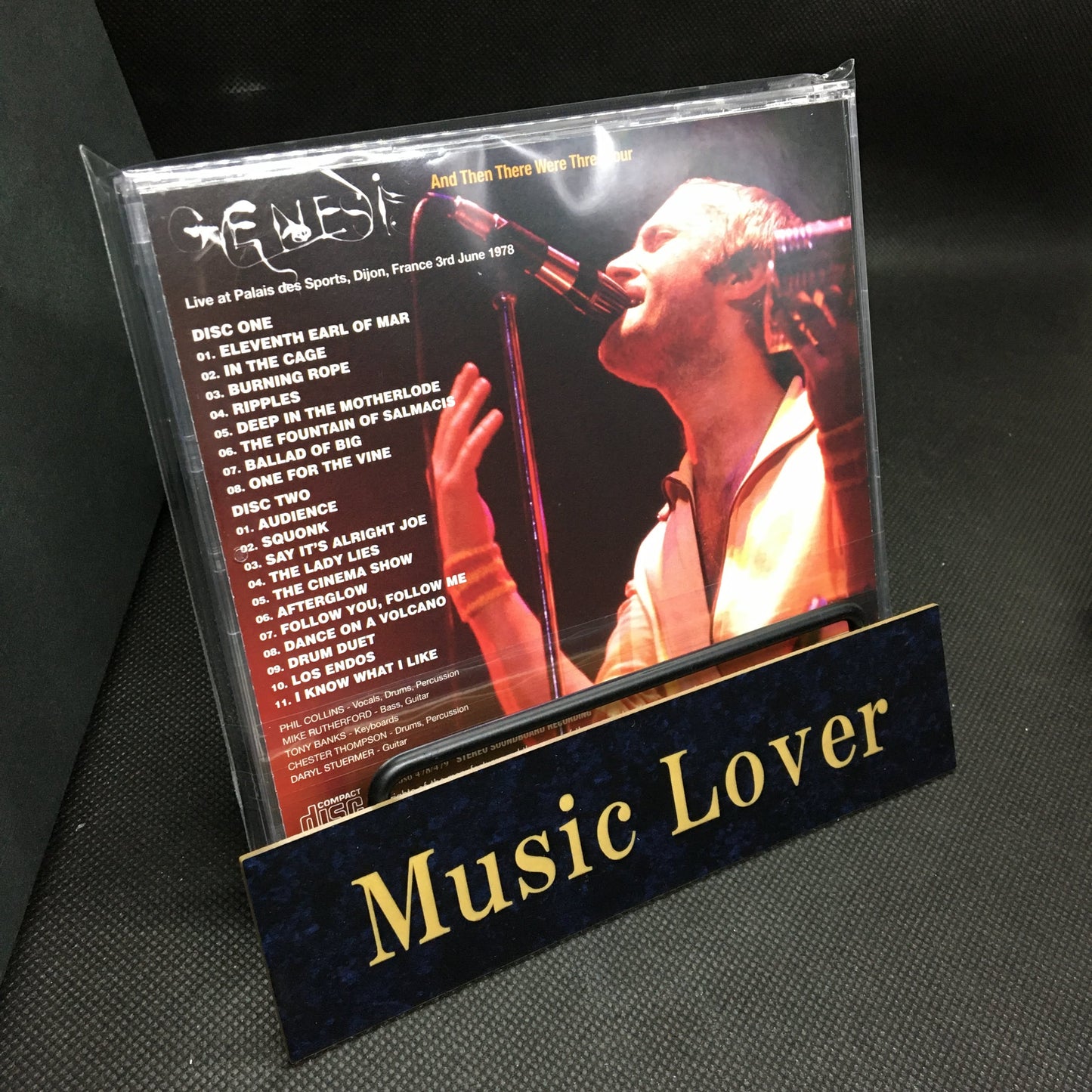 GENESIS / DIJON 1978 RAW MASTER (2CD) STEREO SOUNDBOARD
