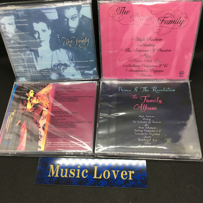 The Family / Heyday 4 Set (5CDR+1DVDR+1BDR) Extended, The First Avenue, The Family Album, The Prince Family