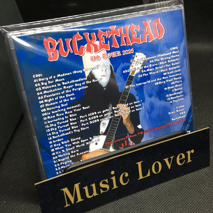 Buckethead / US Tour 2025 The Caverns Pelham TN USA 25th July 2025 (2CDR) Forever Ozzy Osbourne