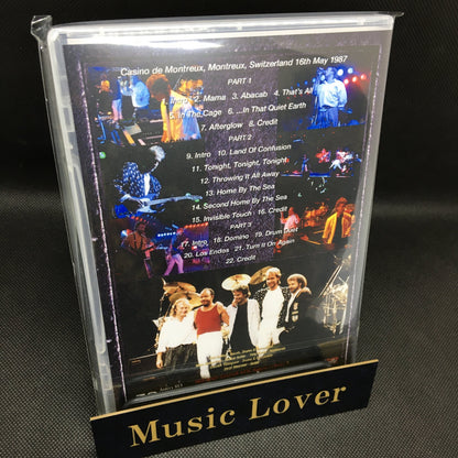 GENESIS / MONTREUX 1987 COMPLETE PRO-SHOT HD UPSCALE (1DVDR)