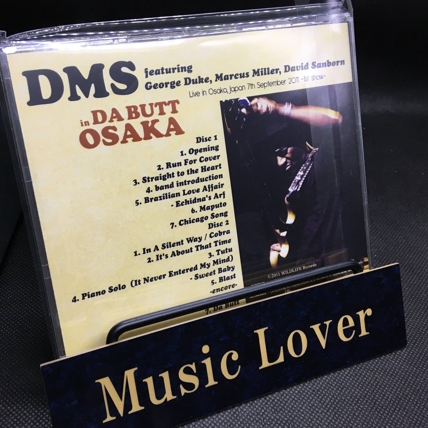 DMS featuring George Duke, Marcus Miller, David Sanborn / in DA BUTT OSAKA (2CDR)