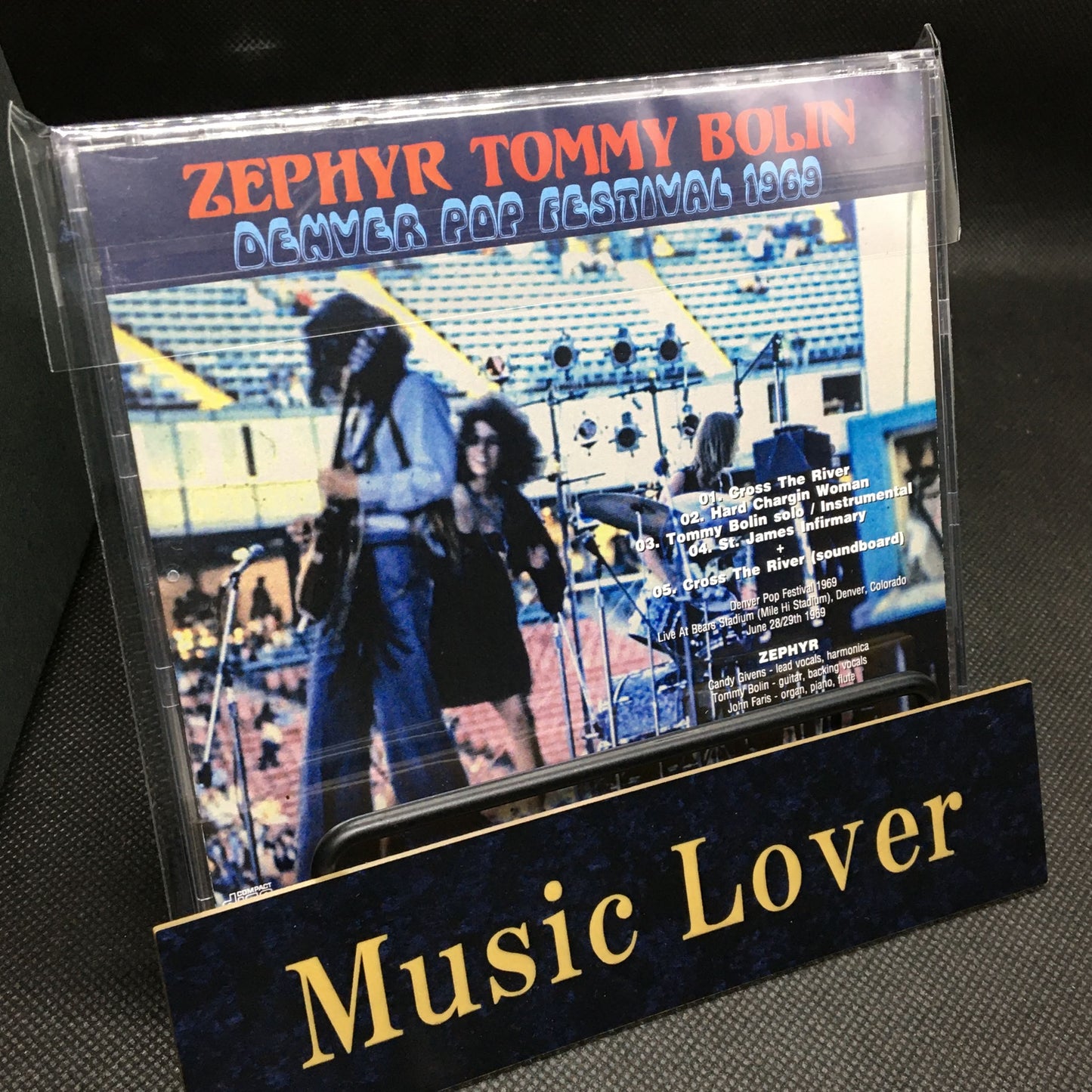 ZEPHYR TOMMY BOLIN / DENVER POP FESTIVAL 1969 (1CDR)