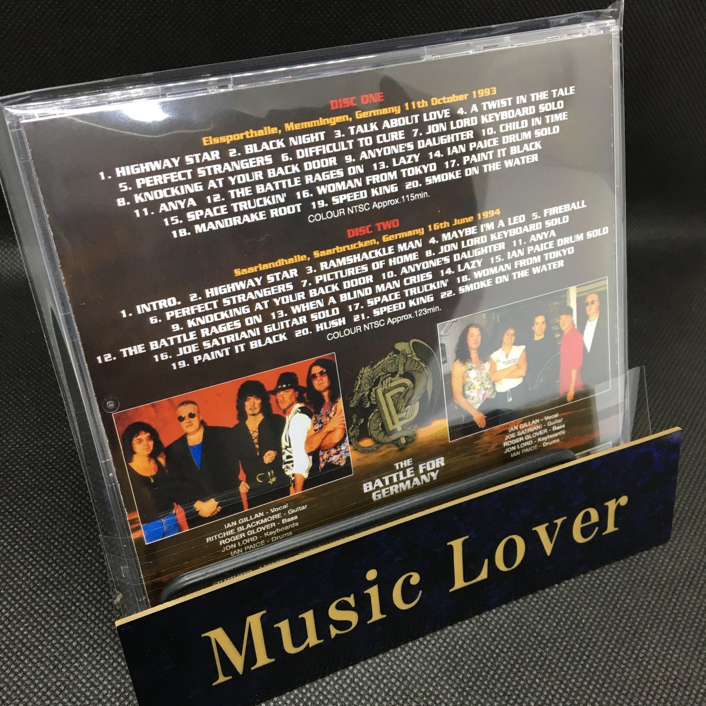 DEEP PURPLE / THE BATTLE FOR GERMANY (2DVDR)