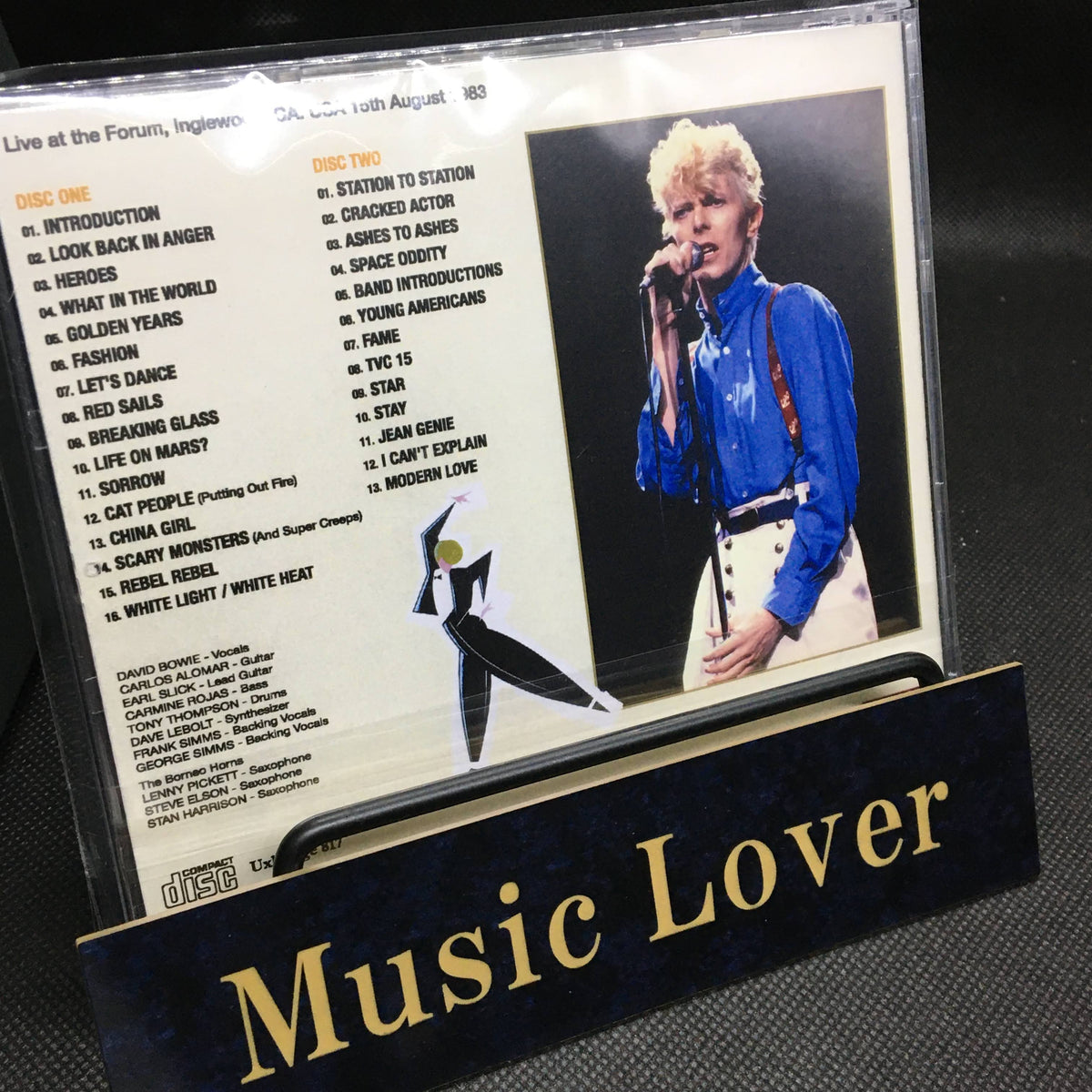 DAVID BOWIE / AT THE FABULOUS FORUM 1983 (2CDR)