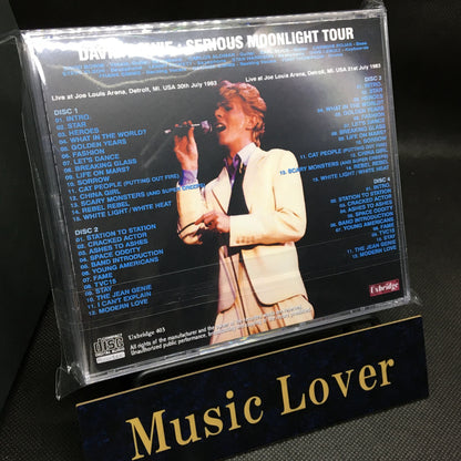 DAVID BOWIE / SERIOUS MOONLIGHT IN DETROIT (4CDR)