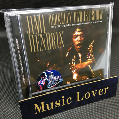 JIMI HENDRIX / BERKELEY 1970 1ST SHOW 2024 STEREO REMIX (2CD)