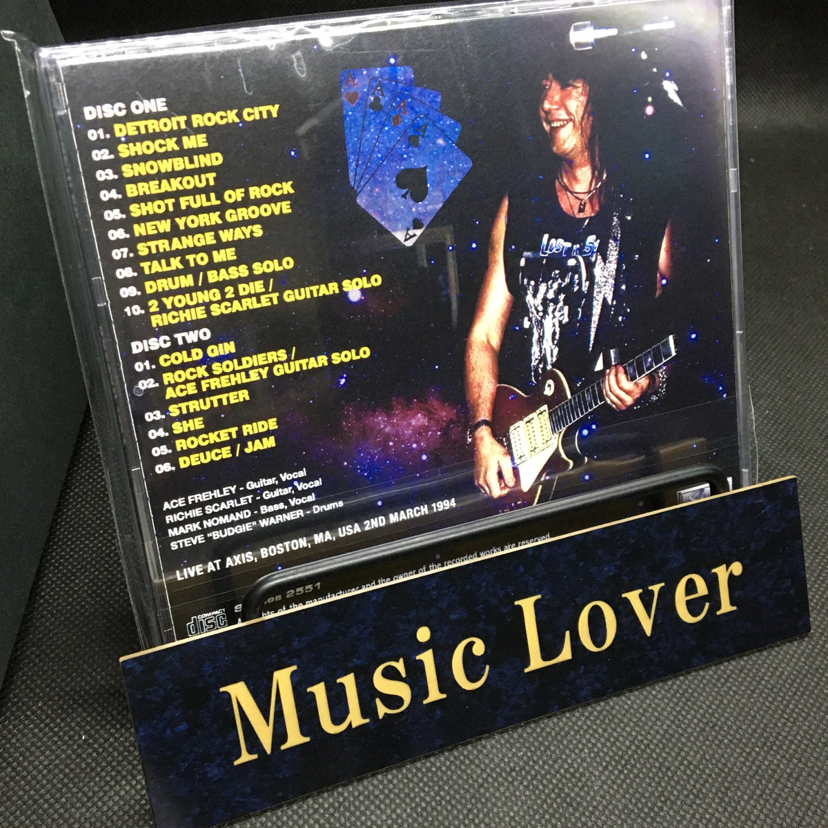 ACE FREHLEY / BOSTON 1994 (2CDR)