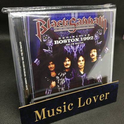 BLACK SABBATH / DEFINITIVE BOSTON 1992 PRE-FM MASTER (2CD+1DVD)