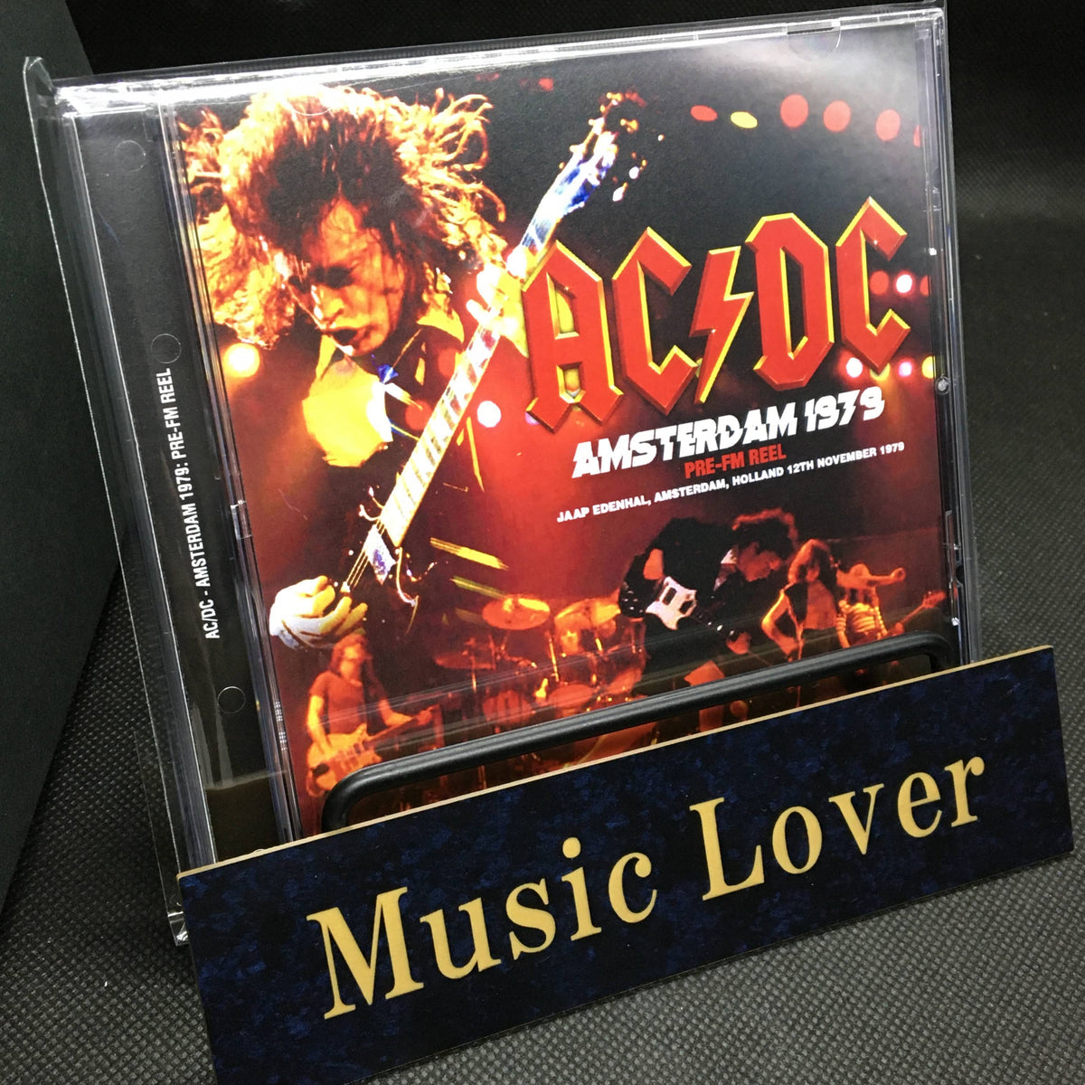 AC/DC / AMSTERDAM 1979: PRE-FM REEL STEREO SOUNDBOARD (1CDR)