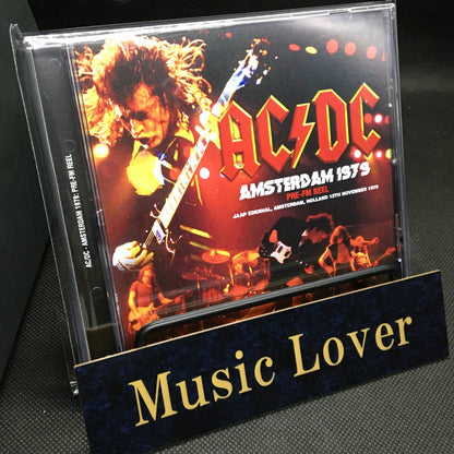 AC/DC / AMSTERDAM 1979: PRE-FM REEL STEREO SOUNDBOARD (1CDR)