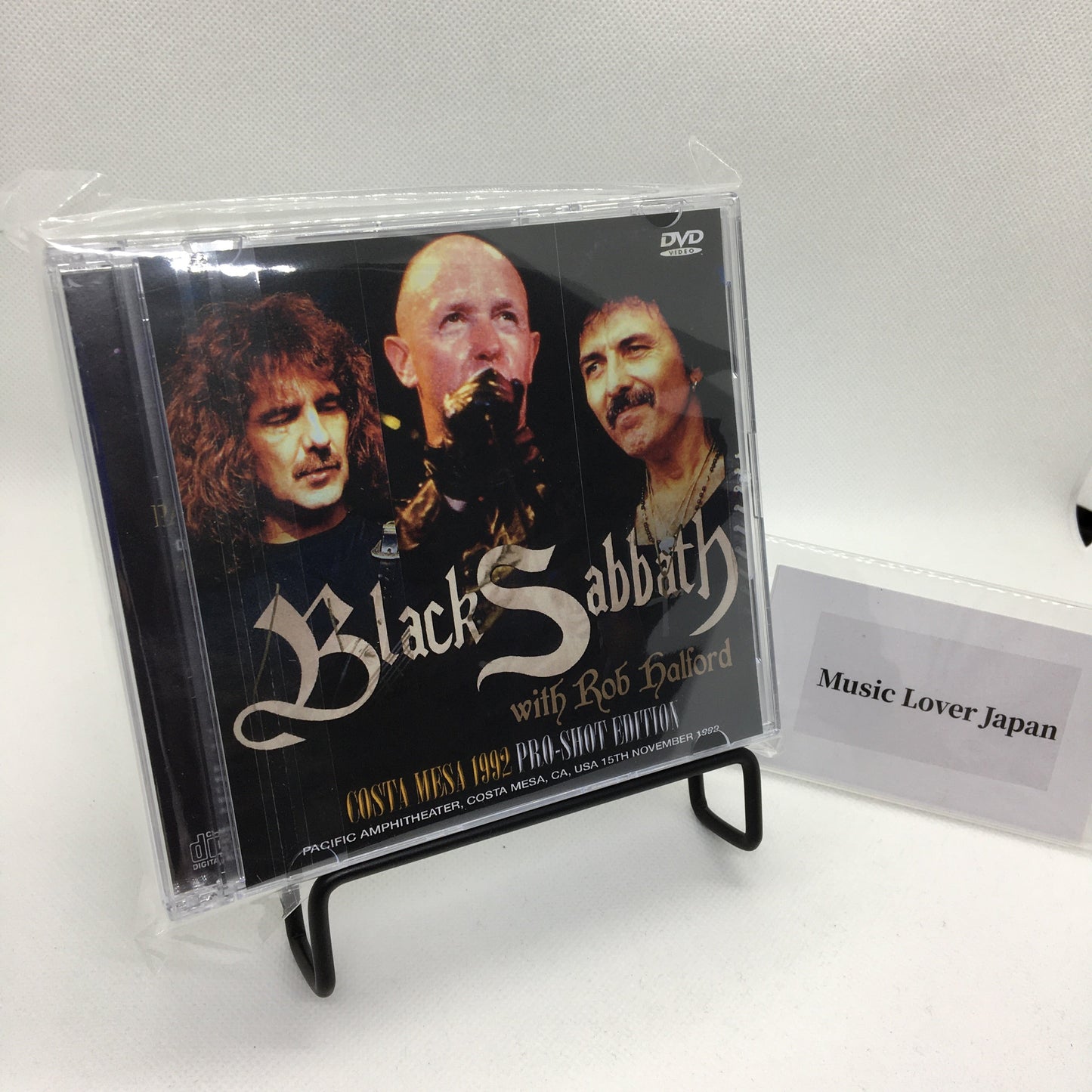 BLACK SABBATH with ROB HALFORD / DEFINITIVE COSTA MESA 1992 (3CD+1DVDR)