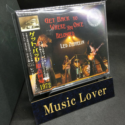 LED ZEPPELIN / GET BACK TO WHERE YOU ONCE BELONGED 【3CD】
