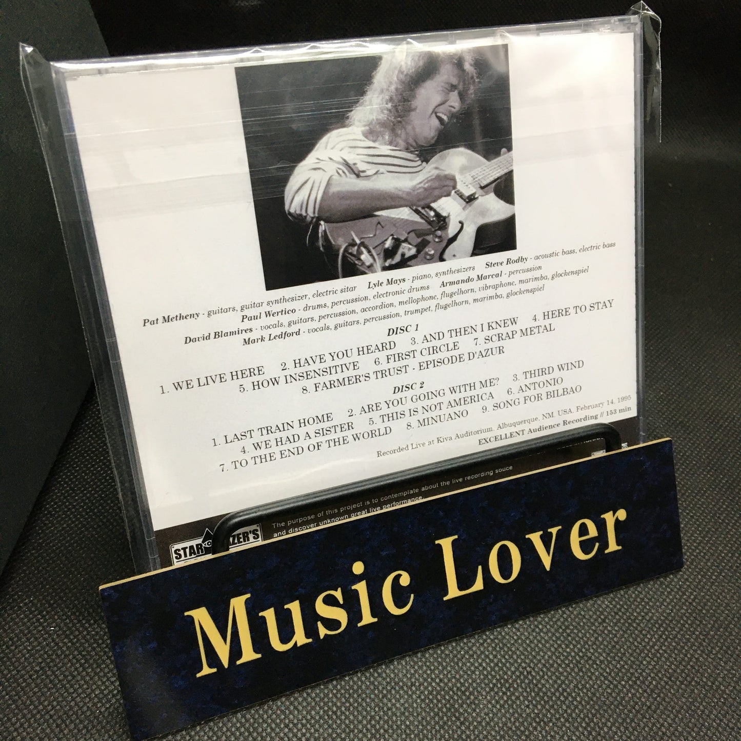 PAT METHENY GROUP / LIVE AT KIVA AUDITORIUM 950214 (2CDR)
