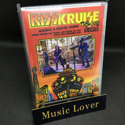 KISS / KRUISE LAND-LOCKED IN VEGAS (2DVDR)