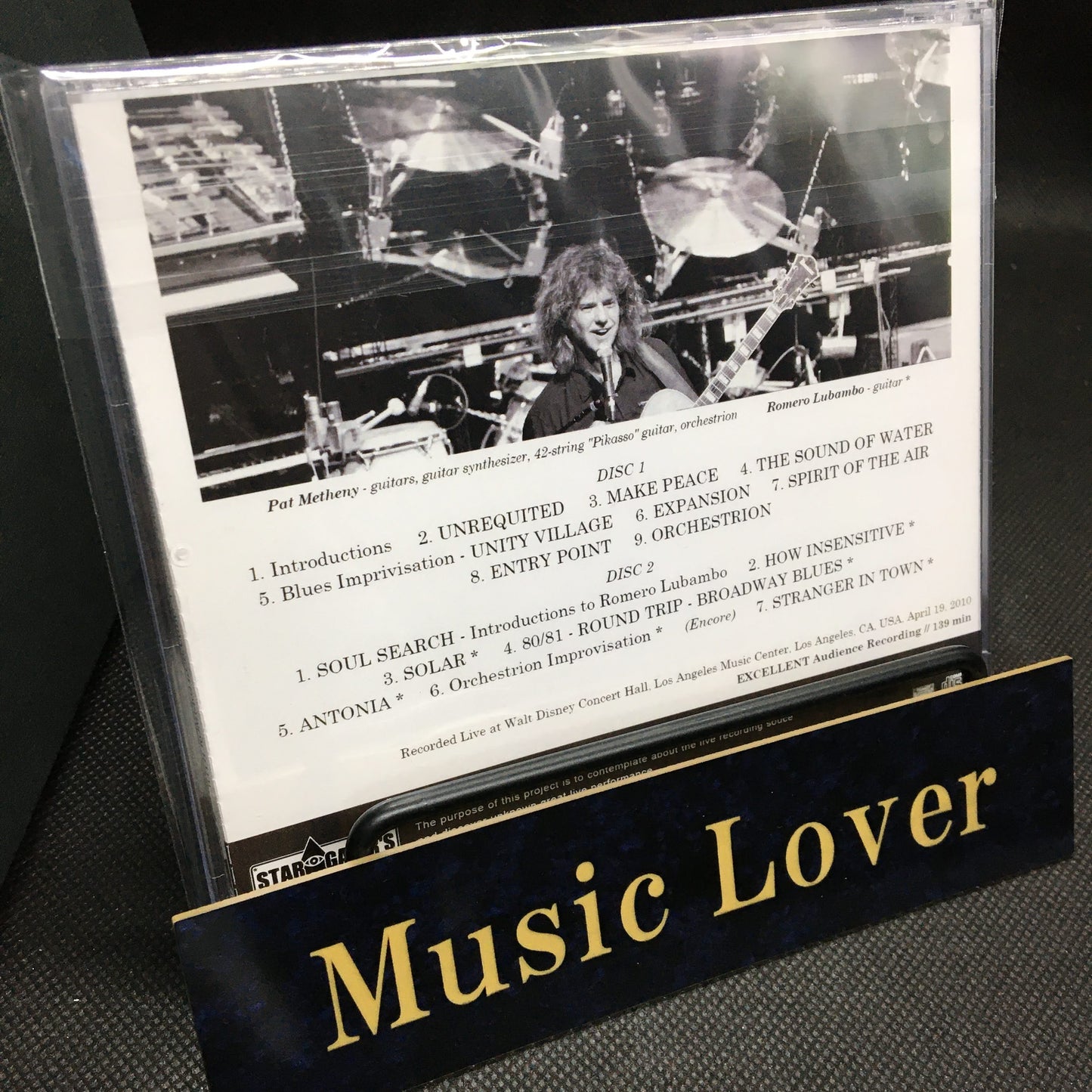 PAT METHENY ORCHESTRION PROJECT WITH ROMERO LUBAMBO / LIVE AT WALT DISNEY CONCERT HALL 100419 (2CDR)