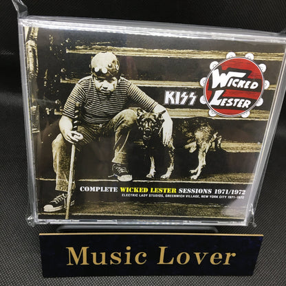 KISS / COMPLETE WICKED LESTER SESSIONS 1971/1972 STEREO SOUNDBOARD (3CDR)