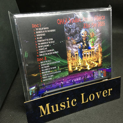 IRON MAIDEN / ATHENS 2026 (2CDR)