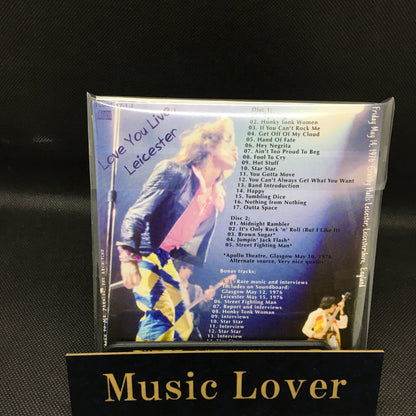 THE ROLLING STONES / LOVE YOU LIVE, LEICESTER (2CD)