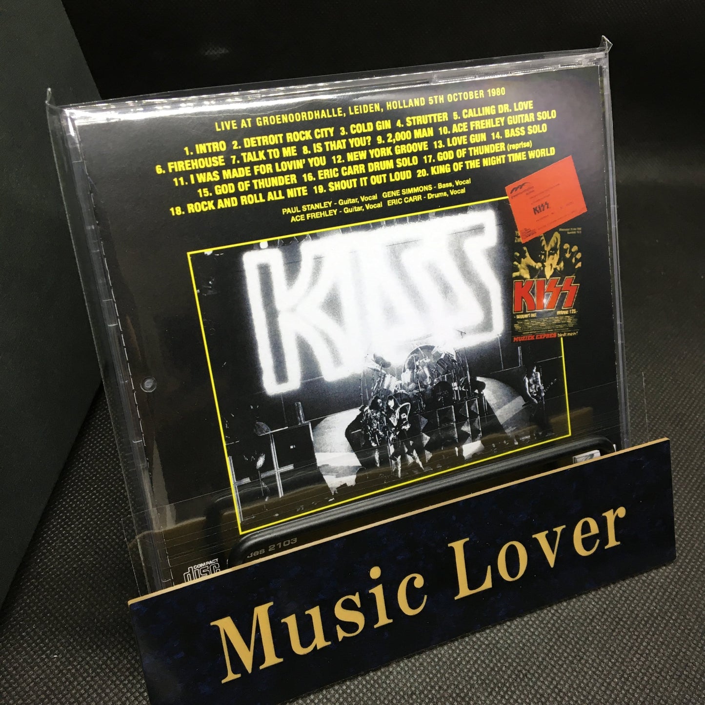 KISS / LEIDEN 1980 (1CDR)